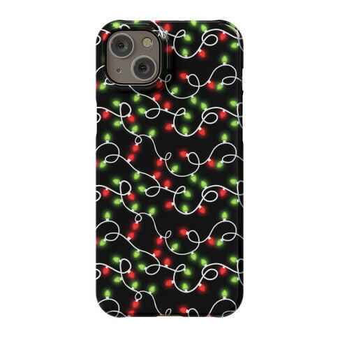 Christmas Lights Pattern Phone Case
